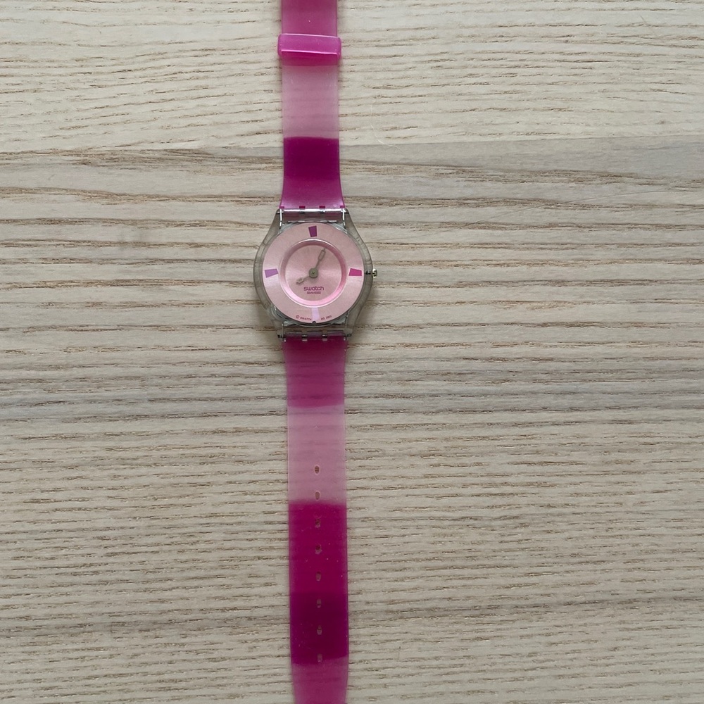 Rare SWATCH Skin Watch, PINKY PINK - Picture 3 of 4